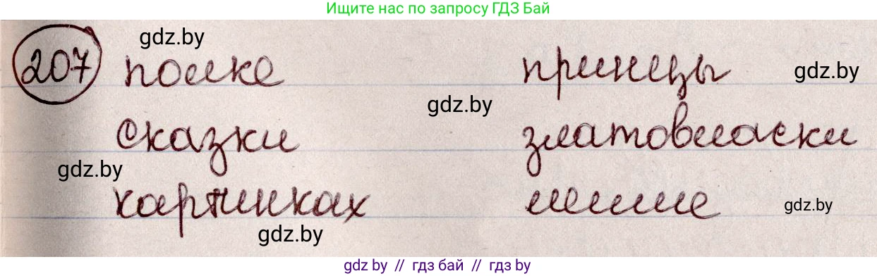 Русский язык, 6 класс Учебник, авторы: Мурина Лариса Александровна, Игнатович Татьяна Владимировна, Жадейко Жанна Фёдоровна, издательство Национальный институт образования, Минск, 2020, страница 99, номер 207, Решение 2