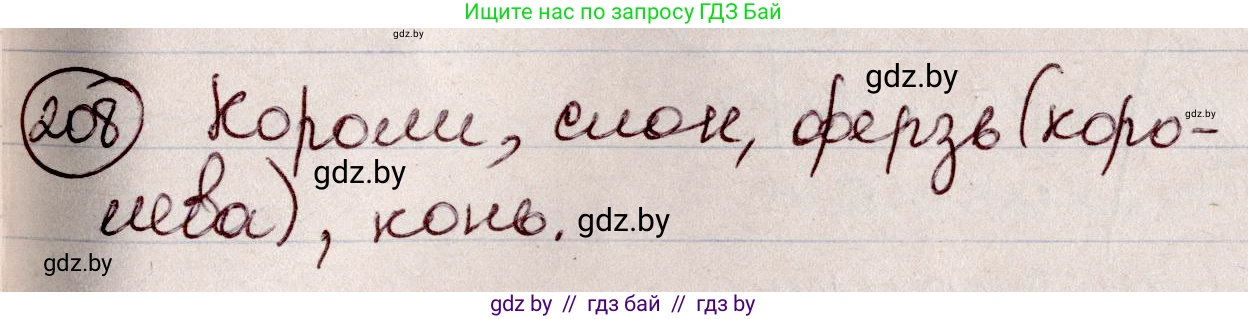 Русский язык, 6 класс Учебник, авторы: Мурина Лариса Александровна, Игнатович Татьяна Владимировна, Жадейко Жанна Фёдоровна, издательство Национальный институт образования, Минск, 2020, страница 100, номер 208, Решение 2