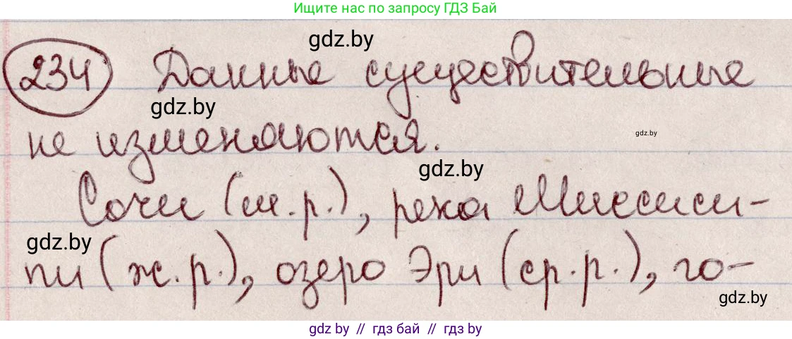Русский язык, 6 класс Учебник, авторы: Мурина Лариса Александровна, Игнатович Татьяна Владимировна, Жадейко Жанна Фёдоровна, издательство Национальный институт образования, Минск, 2020, страница 112, номер 234, Решение 2