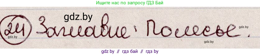Русский язык, 6 класс Учебник, авторы: Мурина Лариса Александровна, Игнатович Татьяна Владимировна, Жадейко Жанна Фёдоровна, издательство Национальный институт образования, Минск, 2020, страница 17, номер 24, Решение 2