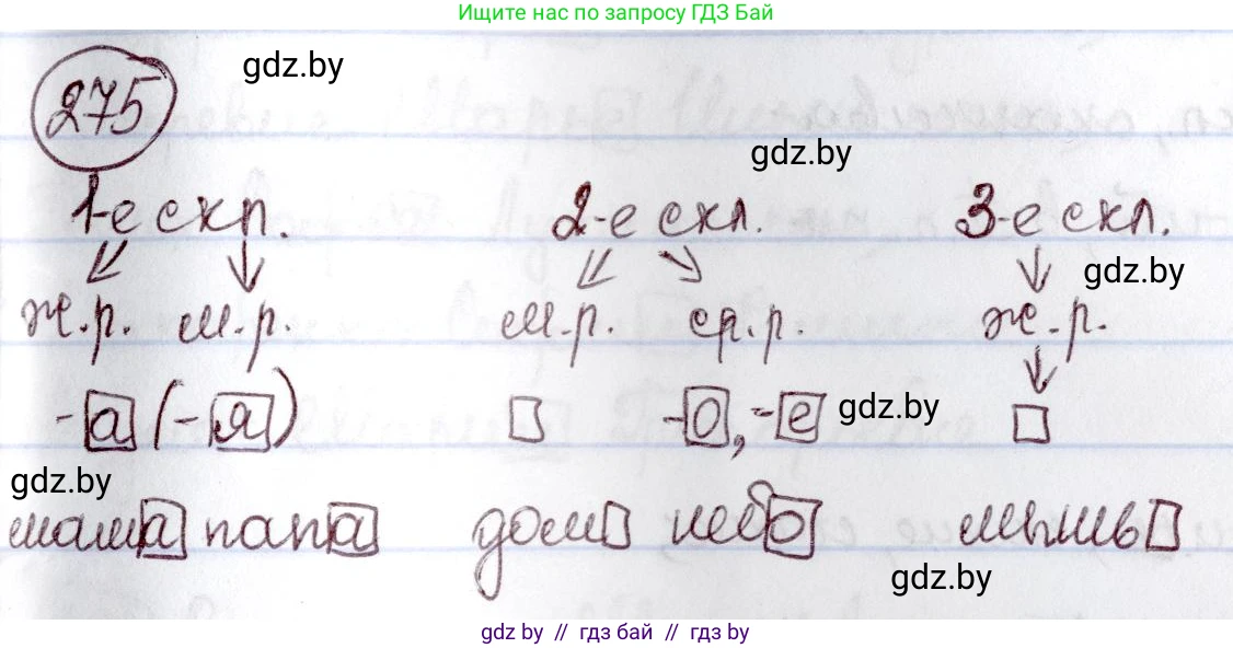 Русский язык, 6 класс Учебник, авторы: Мурина Лариса Александровна, Игнатович Татьяна Владимировна, Жадейко Жанна Фёдоровна, издательство Национальный институт образования, Минск, 2020, страница 131, номер 275, Решение 2