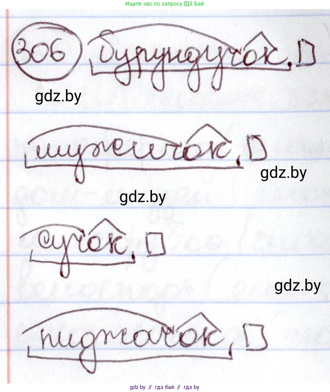 Русский язык, 6 класс Учебник, авторы: Мурина Лариса Александровна, Игнатович Татьяна Владимировна, Жадейко Жанна Фёдоровна, издательство Национальный институт образования, Минск, 2020, страница 145, номер 306, Решение 2