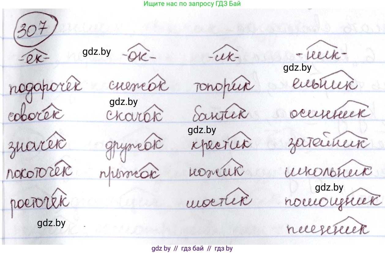 Русский язык, 6 класс Учебник, авторы: Мурина Лариса Александровна, Игнатович Татьяна Владимировна, Жадейко Жанна Фёдоровна, издательство Национальный институт образования, Минск, 2020, страница 145, номер 307, Решение 2