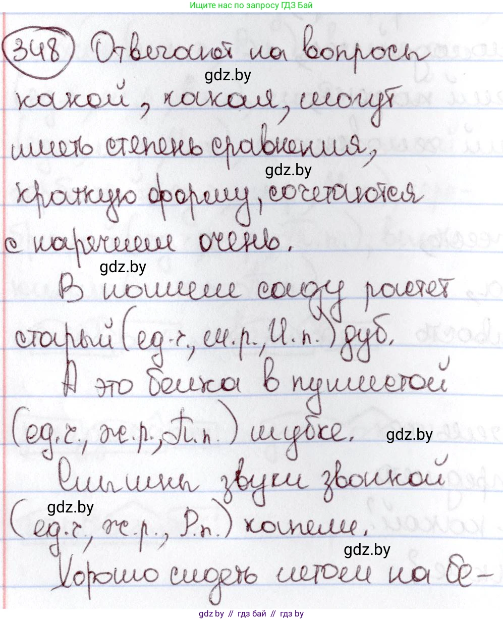 Русский язык, 6 класс Учебник, авторы: Мурина Лариса Александровна, Игнатович Татьяна Владимировна, Жадейко Жанна Фёдоровна, издательство Национальный институт образования, Минск, 2020, страница 161, номер 348, Решение 2