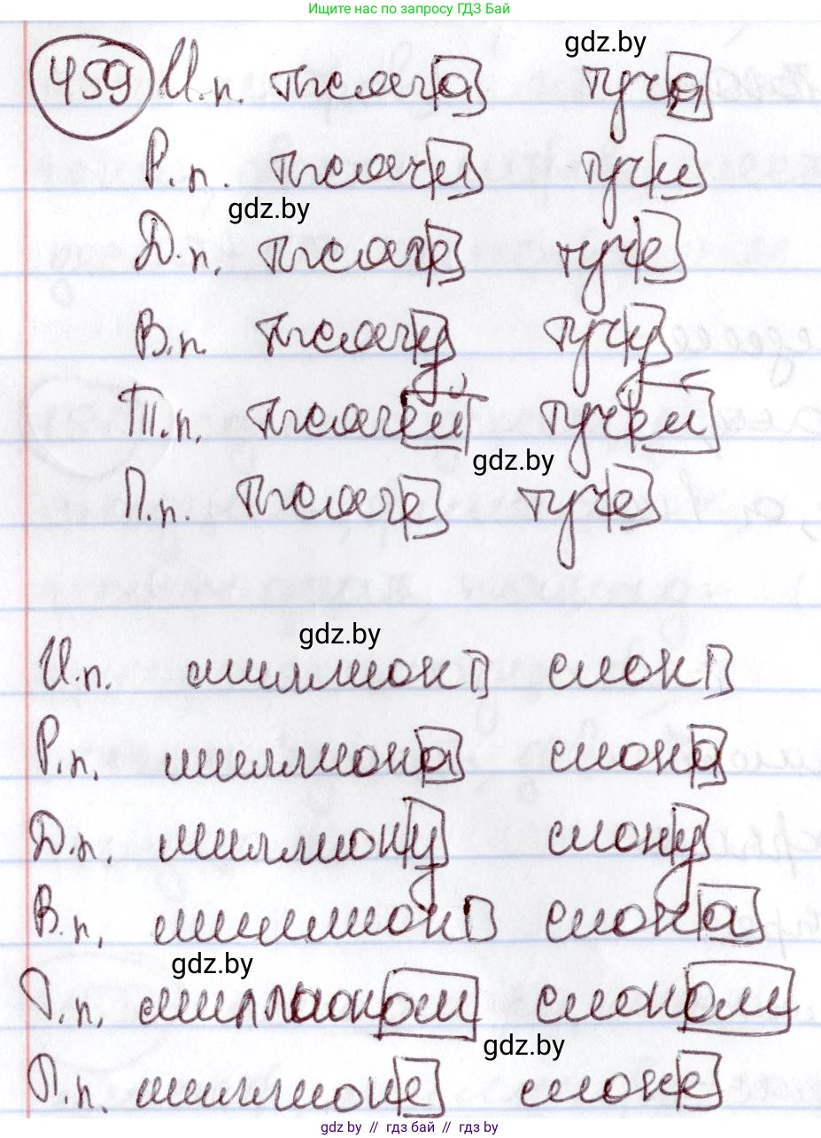 Русский язык, 6 класс Учебник, авторы: Мурина Лариса Александровна, Игнатович Татьяна Владимировна, Жадейко Жанна Фёдоровна, издательство Национальный институт образования, Минск, 2020, страница 203, номер 459, Решение 2