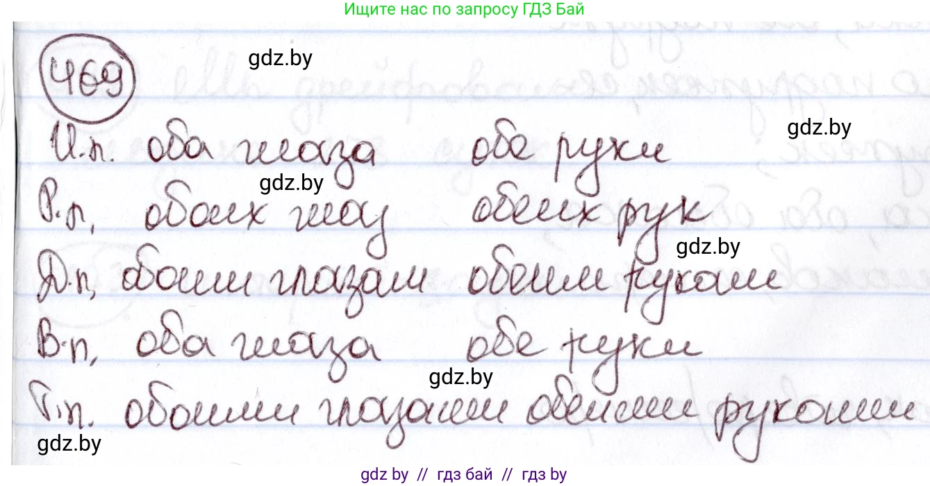 Русский язык, 6 класс Учебник, авторы: Мурина Лариса Александровна, Игнатович Татьяна Владимировна, Жадейко Жанна Фёдоровна, издательство Национальный институт образования, Минск, 2020, страница 206, номер 469, Решение 2