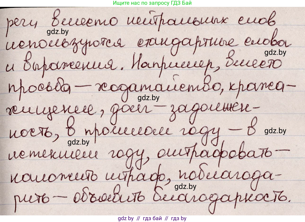 Русский язык, 6 класс Учебник, авторы: Мурина Лариса Александровна, Игнатович Татьяна Владимировна, Жадейко Жанна Фёдоровна, издательство Национальный институт образования, Минск, 2020, страница 33, номер 55, Решение 2 (продолжение 2)