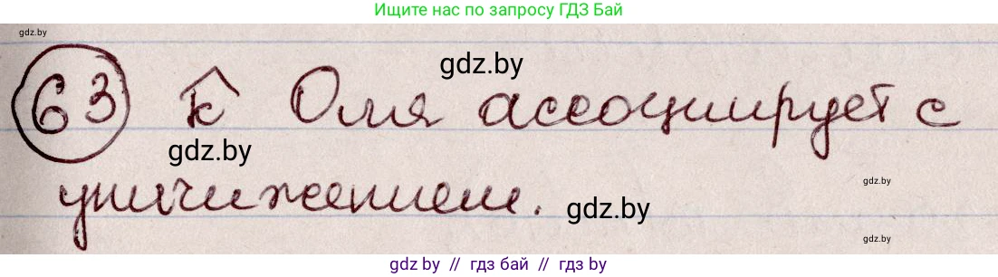 Русский язык, 6 класс Учебник, авторы: Мурина Лариса Александровна, Игнатович Татьяна Владимировна, Жадейко Жанна Фёдоровна, издательство Национальный институт образования, Минск, 2020, страница 36, номер 63, Решение 2