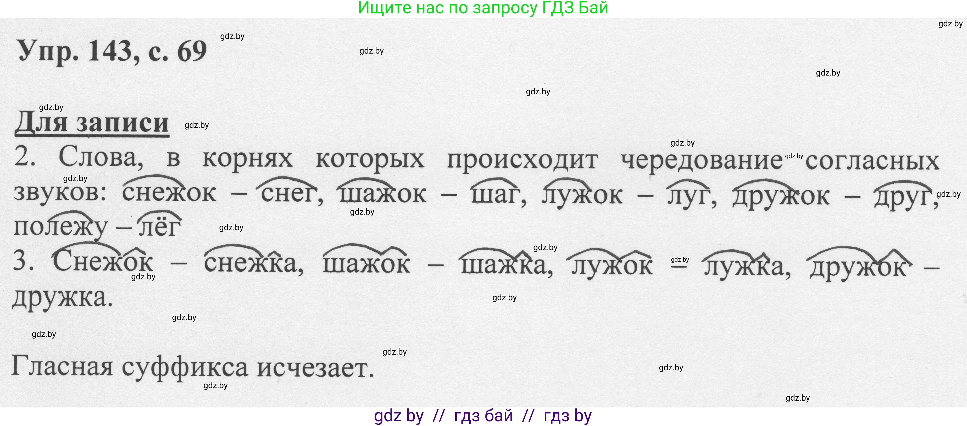 Русский язык, 6 класс Учебник, авторы: Мурина Лариса Александровна, Игнатович Татьяна Владимировна, Жадейко Жанна Фёдоровна, издательство Национальный институт образования, Минск, 2020, страница 69, номер 143, Решение 1