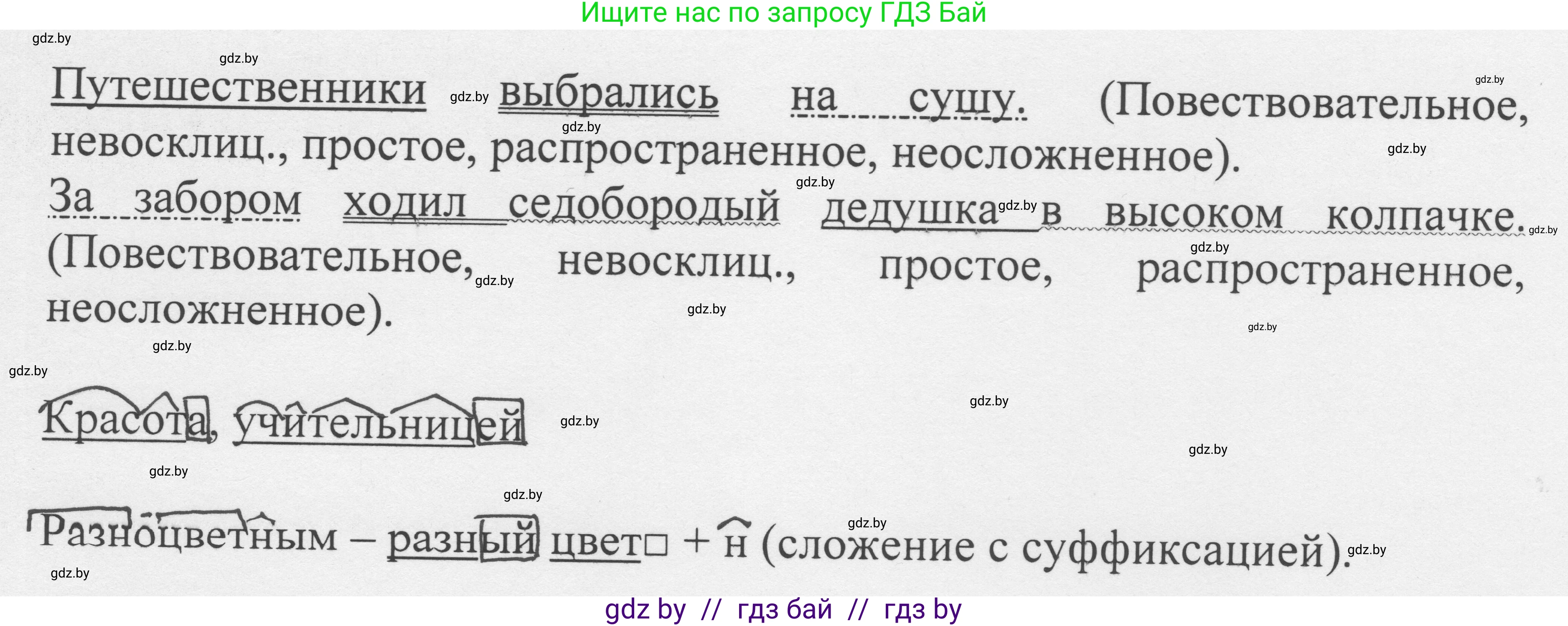 Русский язык, 6 класс Учебник, авторы: Мурина Лариса Александровна, Игнатович Татьяна Владимировна, Жадейко Жанна Фёдоровна, издательство Национальный институт образования, Минск, 2020, страница 96, номер 201, Решение 1 (продолжение 2)