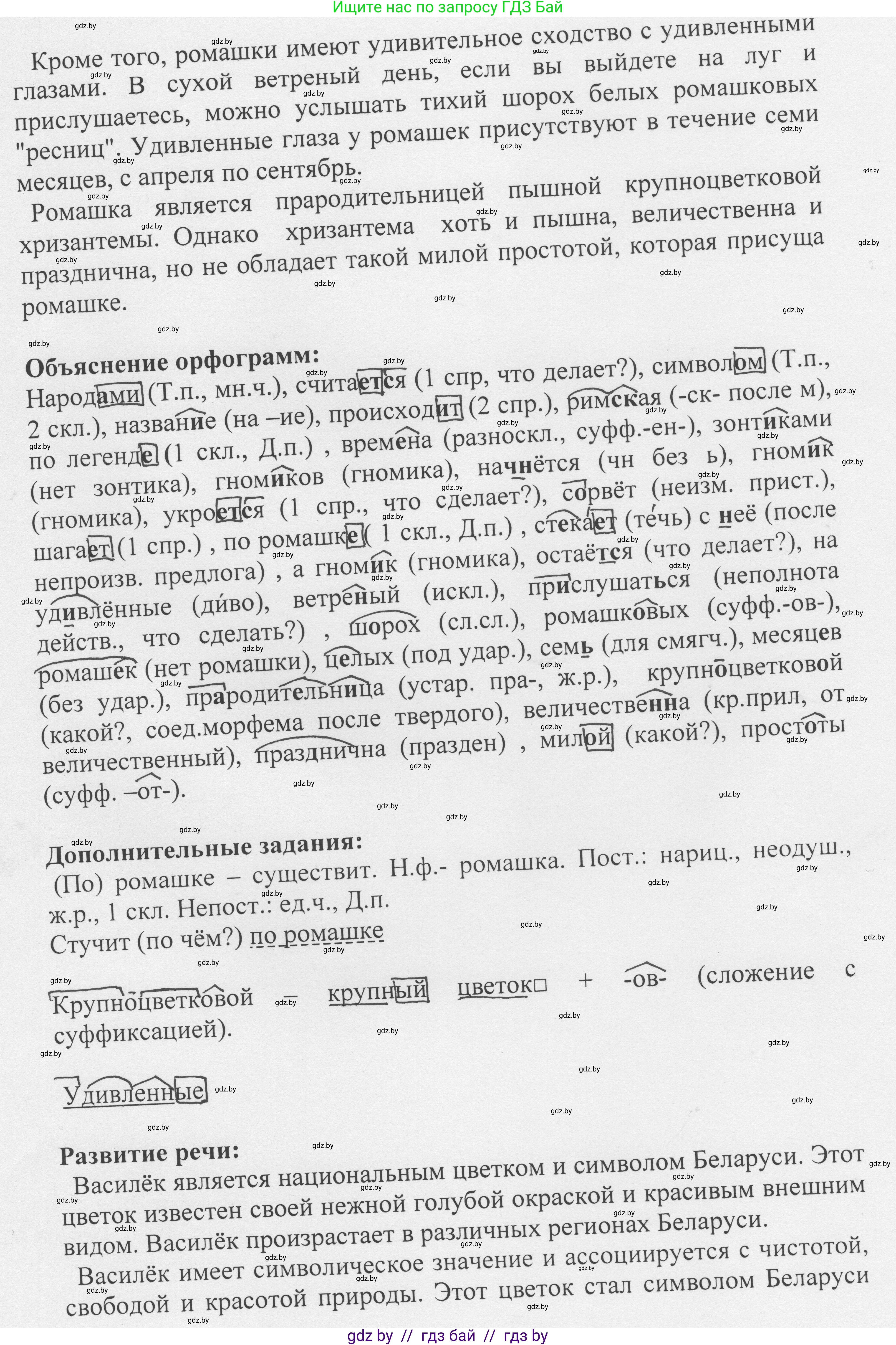 Русский язык, 6 класс Учебник, авторы: Мурина Лариса Александровна, Игнатович Татьяна Владимировна, Жадейко Жанна Фёдоровна, издательство Национальный институт образования, Минск, 2020, страница 232, номер 554, Решение 1 (продолжение 2)