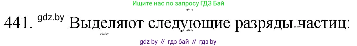 Русский язык, 7 класс Учебник, авторы: Волынец Татьяна Николаевна, Литвинко Франя Михайловна, Долбик Елена Евгеньевна, Таяновская И В, Винник И Р, издательство Национальный институт образования, Минск, 2020, бирюзового цвета, страница 213, номер 441, Решение