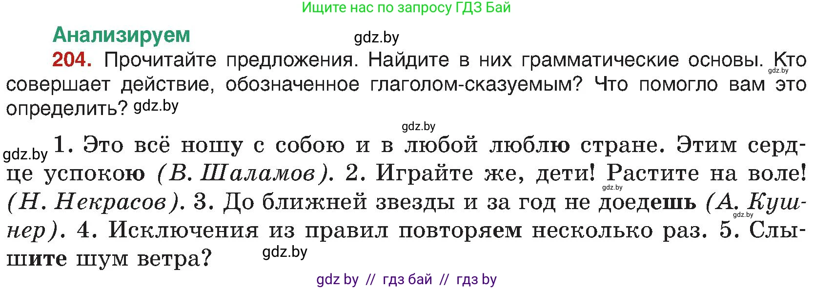 Русский язык, 8 класс Учебник, авторы: Мурина Лариса Александровна, Долбик Елена Евгеньевна, Леонович Валентина Леонидовна, Жадейко Жанна Фёдоровна, издательство Академия образования, Минск, 2024, страница 112, номер 204, Условие