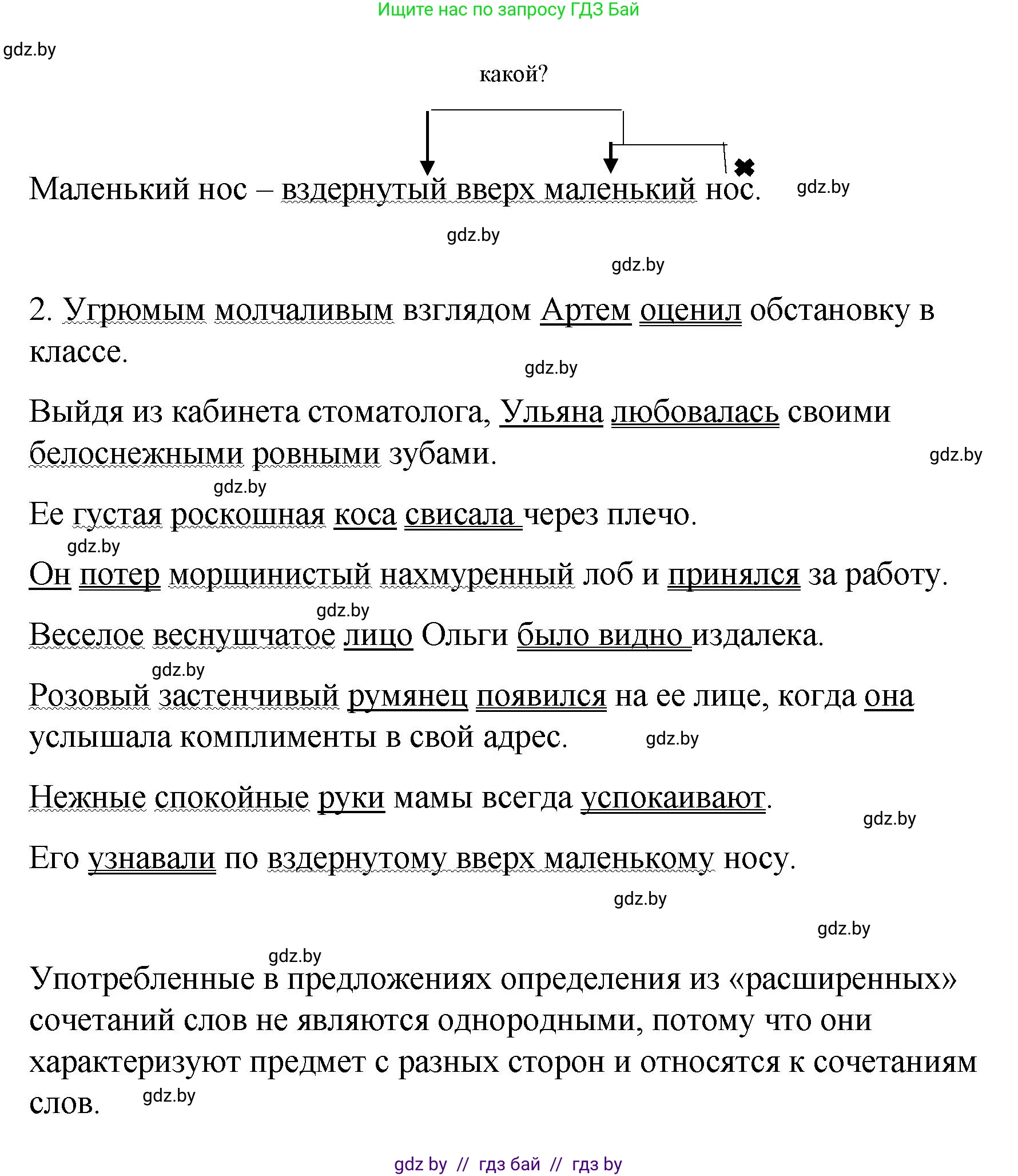 Русский язык, 8 класс Учебник, авторы: Мурина Лариса Александровна, Долбик Елена Евгеньевна, Леонович Валентина Леонидовна, Жадейко Жанна Фёдоровна, издательство Академия образования, Минск, 2024, страница 142, номер 259, Решение (продолжение 2)