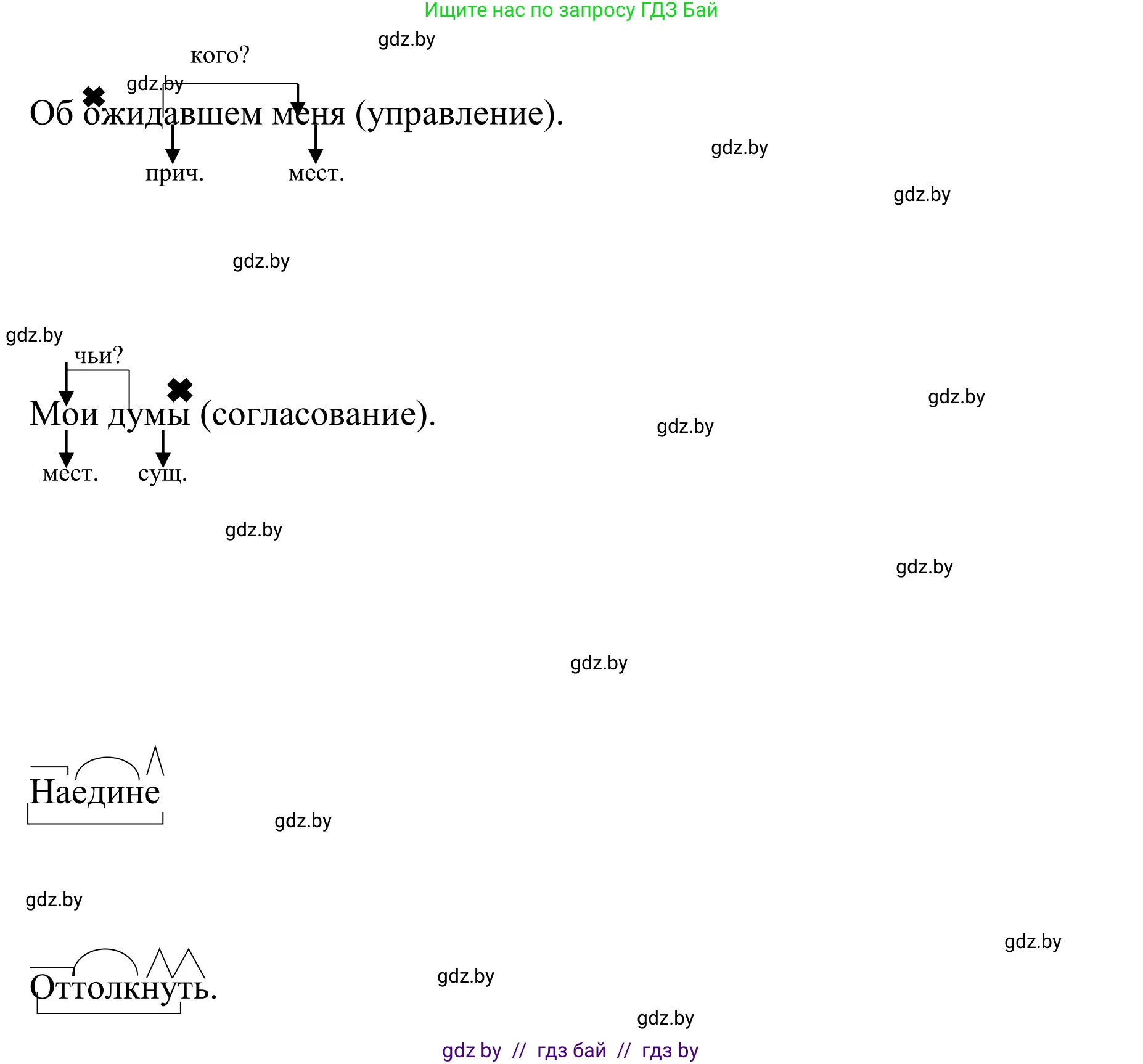Русский язык, 8 класс Учебник, авторы: Мурина Лариса Александровна, Долбик Елена Евгеньевна, Леонович Валентина Леонидовна, Жадейко Жанна Фёдоровна, издательство Академия образования, Минск, 2024, страница 169, номер 308, Решение (продолжение 4)