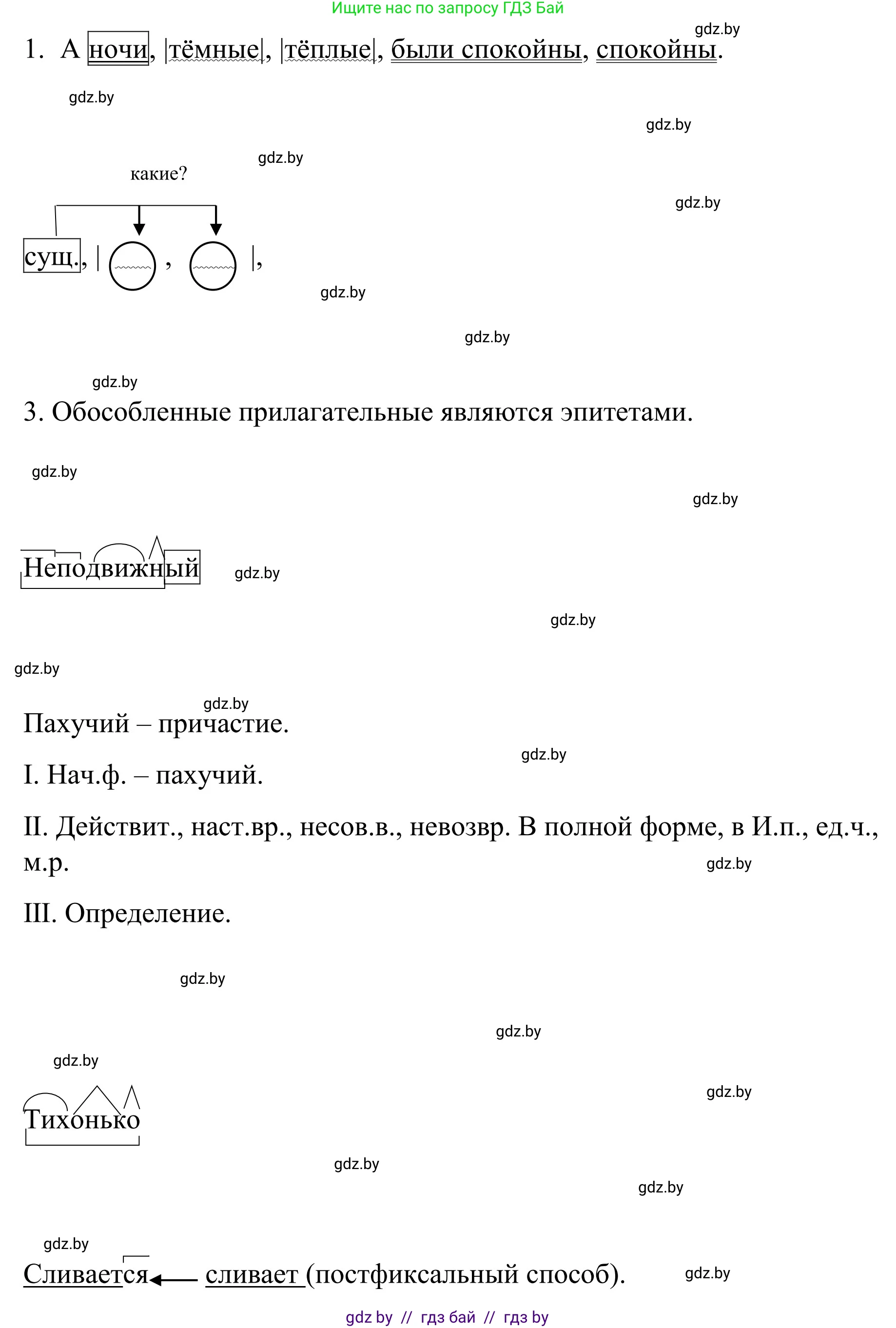 Русский язык, 8 класс Учебник, авторы: Мурина Лариса Александровна, Долбик Елена Евгеньевна, Леонович Валентина Леонидовна, Жадейко Жанна Фёдоровна, издательство Академия образования, Минск, 2024, страница 170, номер 310, Решение (продолжение 3)