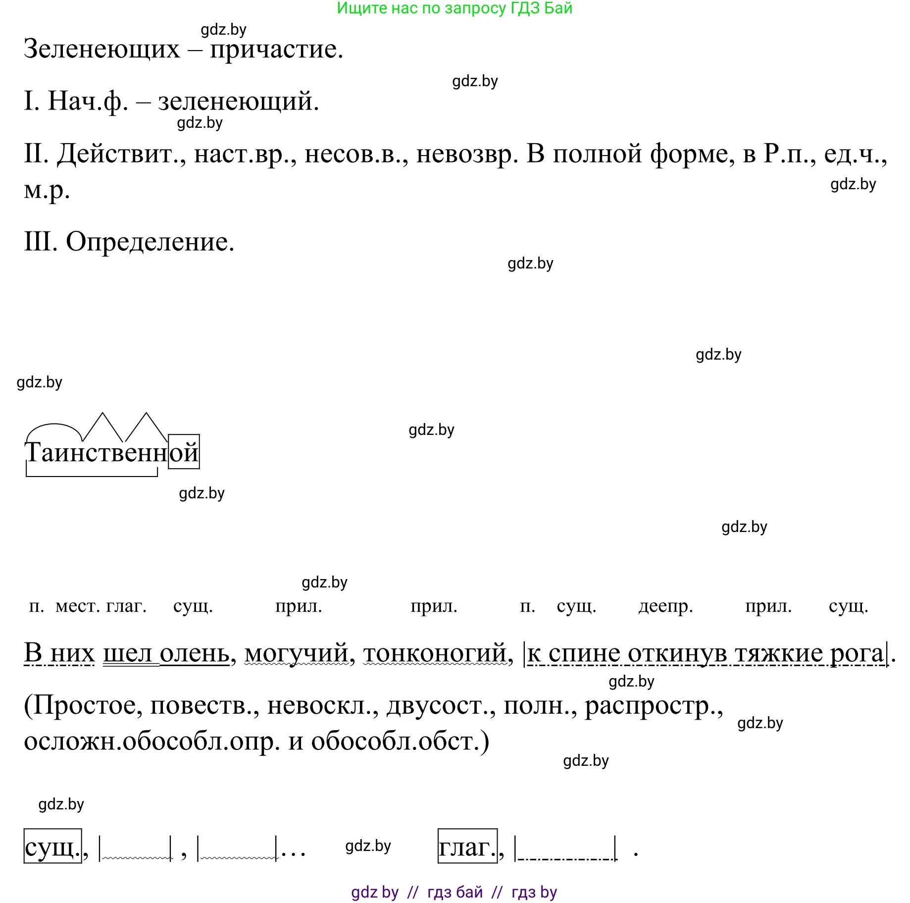 Русский язык, 8 класс Учебник, авторы: Мурина Лариса Александровна, Долбик Елена Евгеньевна, Леонович Валентина Леонидовна, Жадейко Жанна Фёдоровна, издательство Академия образования, Минск, 2024, страница 170, номер 310, Решение (продолжение 4)