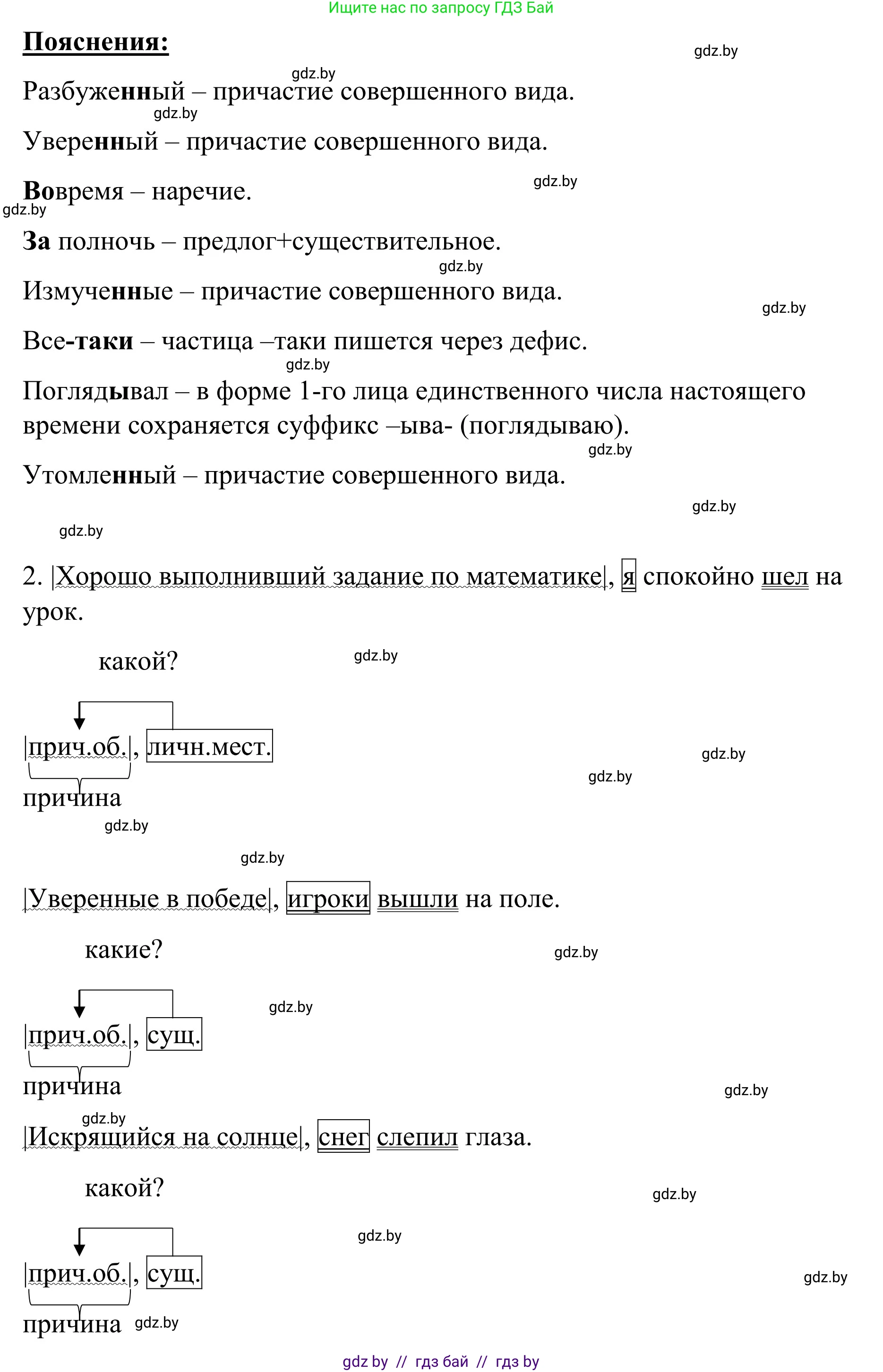 Русский язык, 8 класс Учебник, авторы: Мурина Лариса Александровна, Долбик Елена Евгеньевна, Леонович Валентина Леонидовна, Жадейко Жанна Фёдоровна, издательство Академия образования, Минск, 2024, страница 172, номер 316, Решение (продолжение 3)