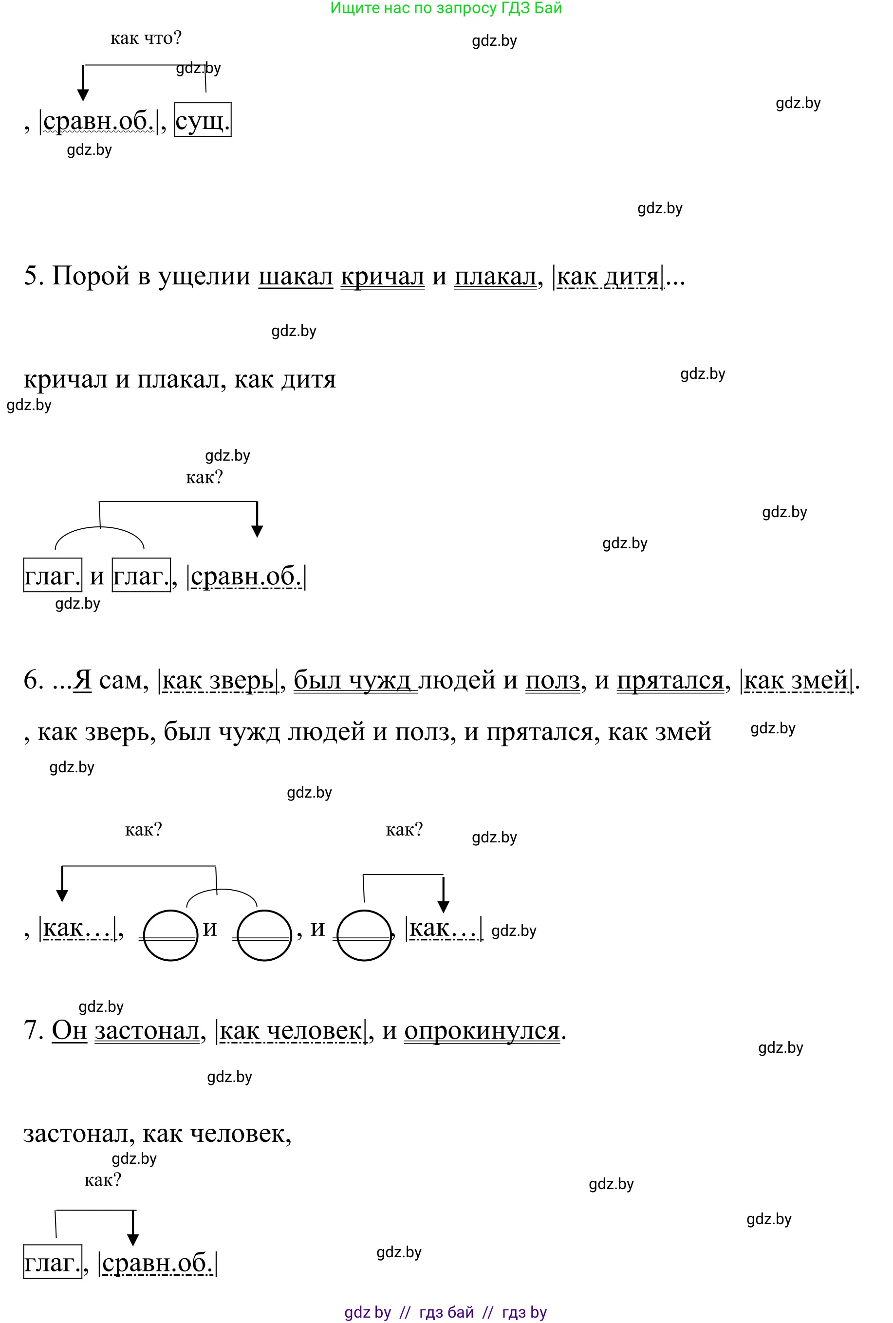 Русский язык, 8 класс Учебник, авторы: Мурина Лариса Александровна, Долбик Елена Евгеньевна, Леонович Валентина Леонидовна, Жадейко Жанна Фёдоровна, издательство Академия образования, Минск, 2024, страница 193, номер 351, Решение (продолжение 3)