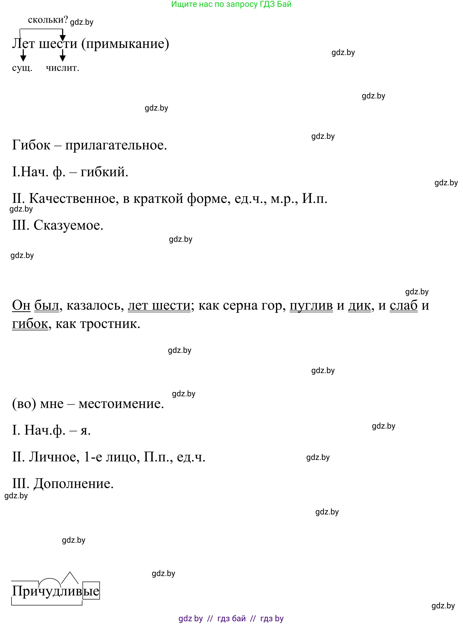 Русский язык, 8 класс Учебник, авторы: Мурина Лариса Александровна, Долбик Елена Евгеньевна, Леонович Валентина Леонидовна, Жадейко Жанна Фёдоровна, издательство Академия образования, Минск, 2024, страница 193, номер 351, Решение (продолжение 5)