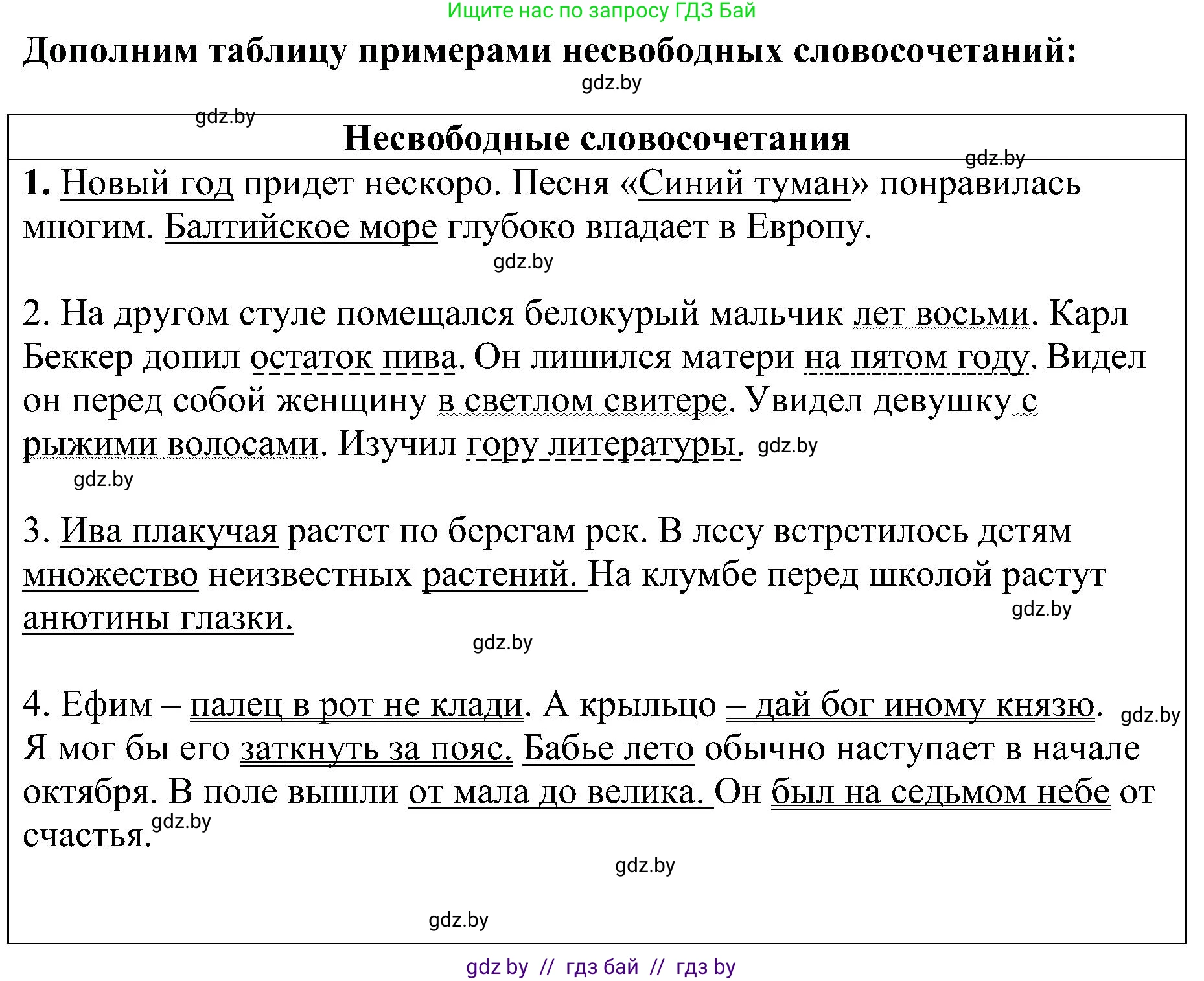 Русский язык, 8 класс Учебник, авторы: Мурина Лариса Александровна, Долбик Елена Евгеньевна, Леонович Валентина Леонидовна, Жадейко Жанна Фёдоровна, издательство Академия образования, Минск, 2024, страница 44, номер 62, Решение (продолжение 2)