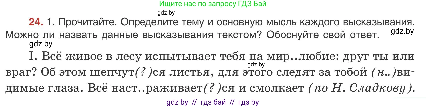 Русский язык, 9 класс Учебник, авторы: Мурина Лариса Александровна, Литвинко Франя Михайловна, Долбик Елена Евгеньевна, Пипченко Н М, Германович С Ф, Таяновская И В, издательство Академия образования, Минск, 2025, страница 19, номер 24, Условие 2025