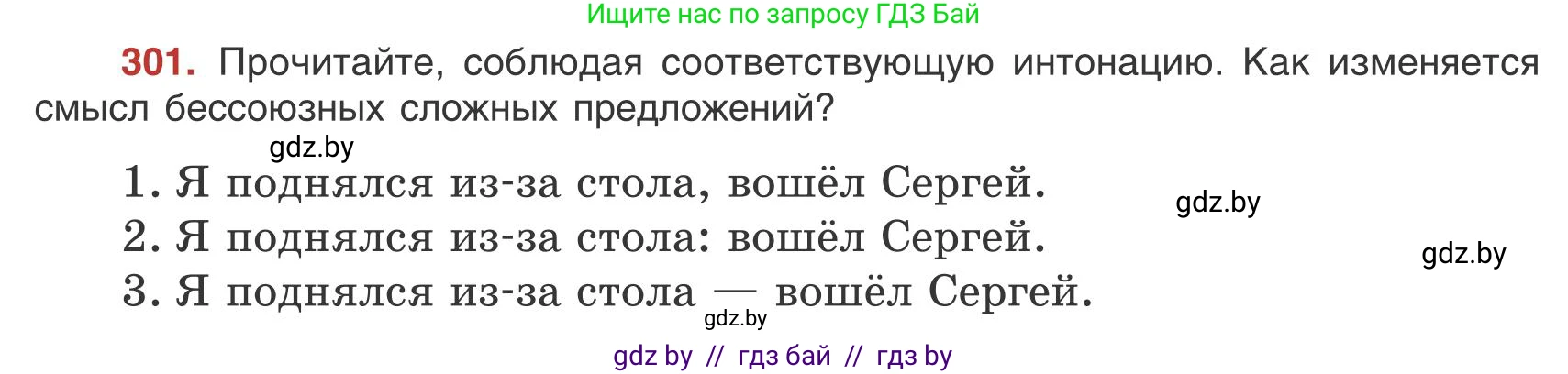 Русский язык, 9 класс Учебник, авторы: Мурина Лариса Александровна, Литвинко Франя Михайловна, Долбик Елена Евгеньевна, Пипченко Н М, Германович С Ф, Таяновская И В, издательство Академия образования, Минск, 2025, страница 171, номер 301, Условие 2025
