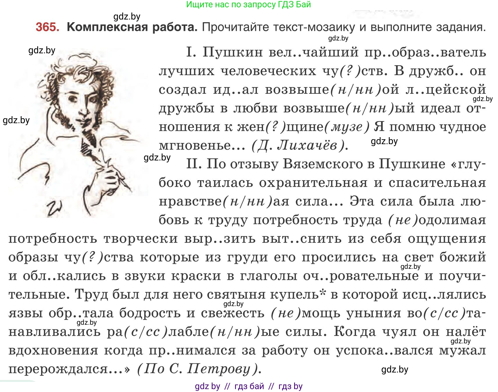 Русский язык, 9 класс Учебник, авторы: Мурина Лариса Александровна, Литвинко Франя Михайловна, Долбик Елена Евгеньевна, Пипченко Н М, Германович С Ф, Таяновская И В, издательство Академия образования, Минск, 2025, страница 206, номер 365, Условие 2025