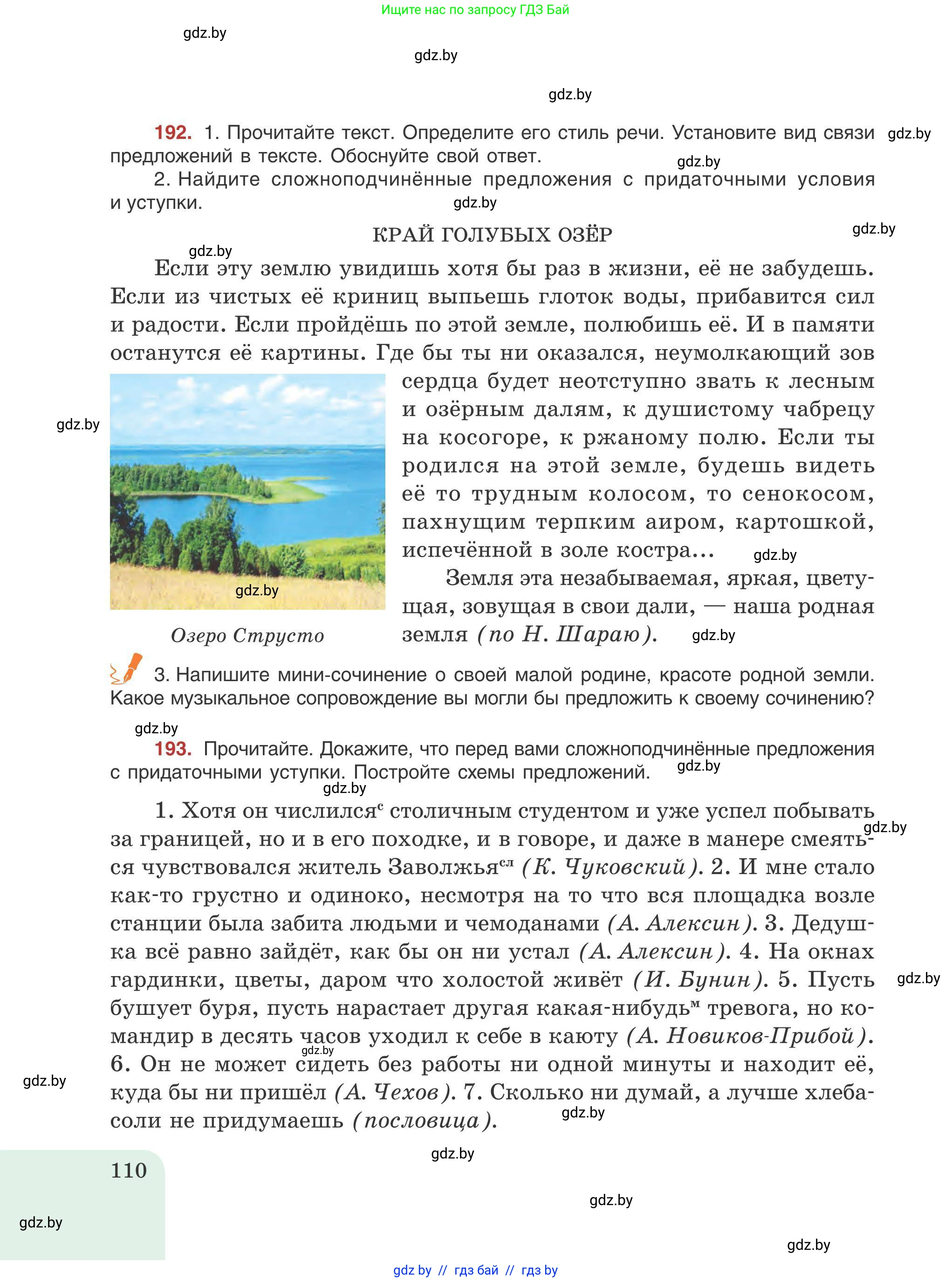 Русский язык, 9 класс Учебник, авторы: Мурина Лариса Александровна, Литвинко Франя Михайловна, Долбик Елена Евгеньевна, Пипченко Н М, Германович С Ф, Таяновская И В, издательство Академия образования, Минск, 2025, страница 110