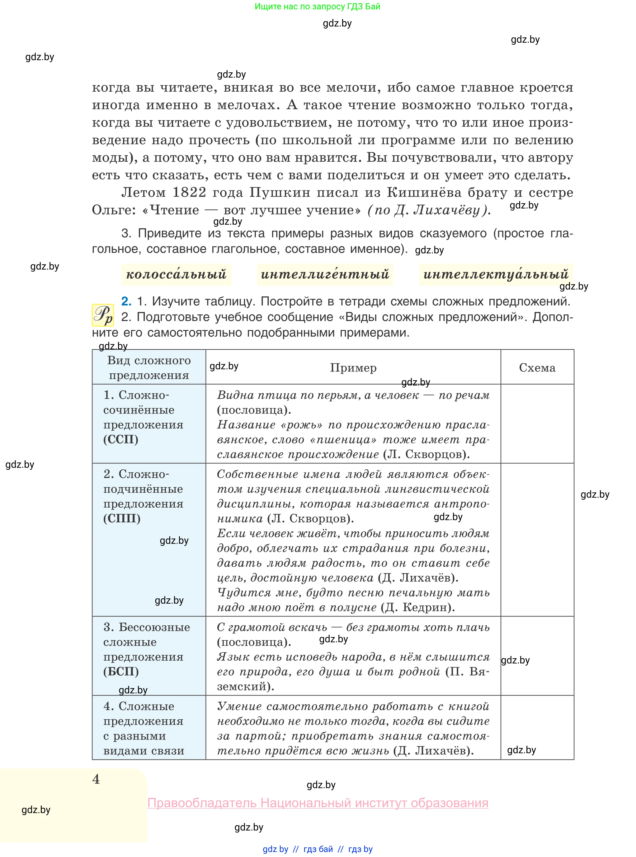 Русский язык, 10 класс Учебник, авторы: Леонович Валентина Леонидовна, Саникович Валентина Александровна, Литвинко Франя Михайловна, Волынец Татьяна Николаевна, Долбик Елена Евгеньевна, Малецкая М И, Мурина Лариса Александровна, Таяновская И В, издательство Национальный институт образования, Минск, 2020, страница 4