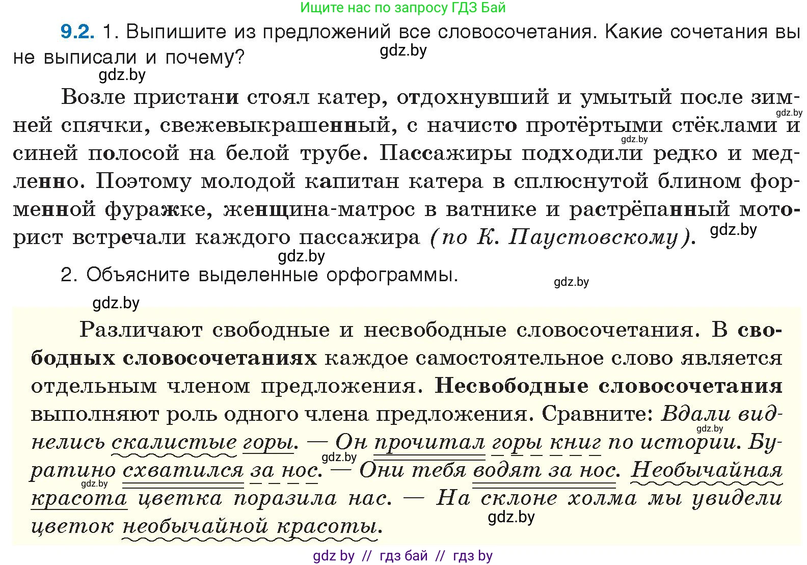 Русский язык, 11 класс Учебник, авторы: Долбик Елена Евгеньевна, Литвинко Франя Михайловна, Мурина Лариса Александровна, Шиманович Т В, Таяновская И В, Орловская О Я, издательство Национальный институт образования, Минск, 2021, страница 51, номер 9.2, Условие