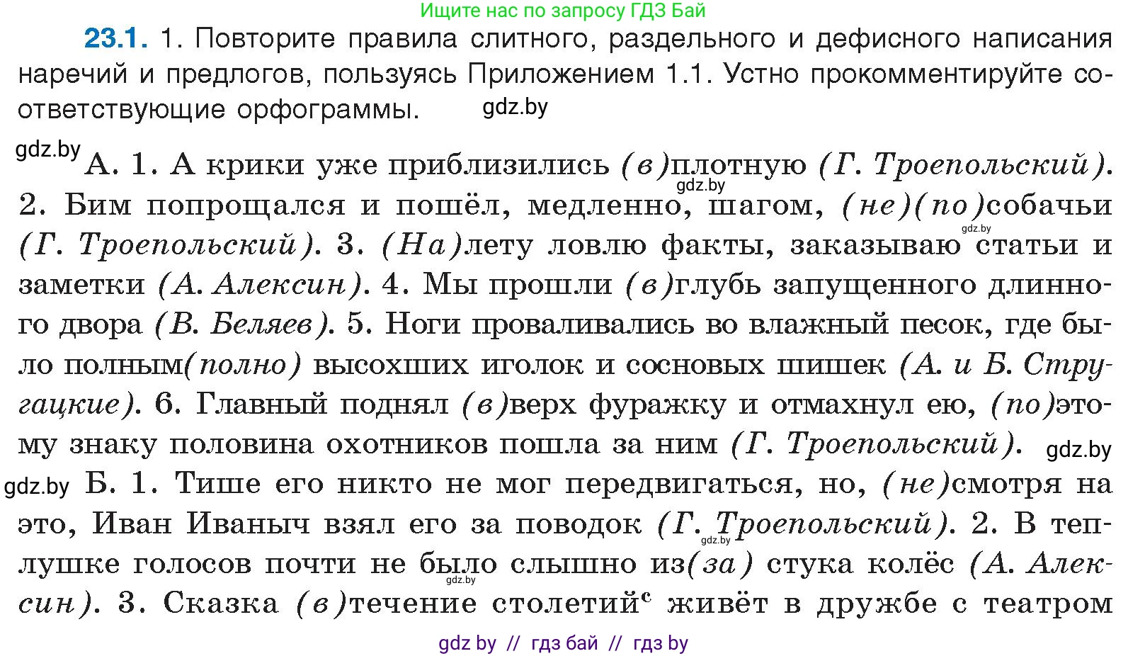 Русский язык, 11 класс Учебник, авторы: Долбик Елена Евгеньевна, Литвинко Франя Михайловна, Мурина Лариса Александровна, Шиманович Т В, Таяновская И В, Орловская О Я, издательство Национальный институт образования, Минск, 2021, страница 157, номер 23.1, Условие