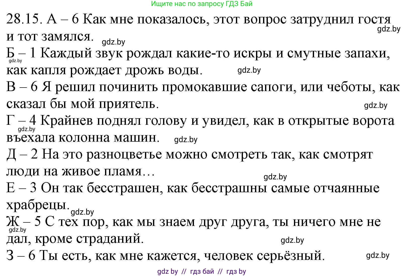 Русский язык, 11 класс Учебник, авторы: Долбик Елена Евгеньевна, Литвинко Франя Михайловна, Мурина Лариса Александровна, Шиманович Т В, Таяновская И В, Орловская О Я, издательство Национальный институт образования, Минск, 2021, страница 201, номер 28.15, Решение