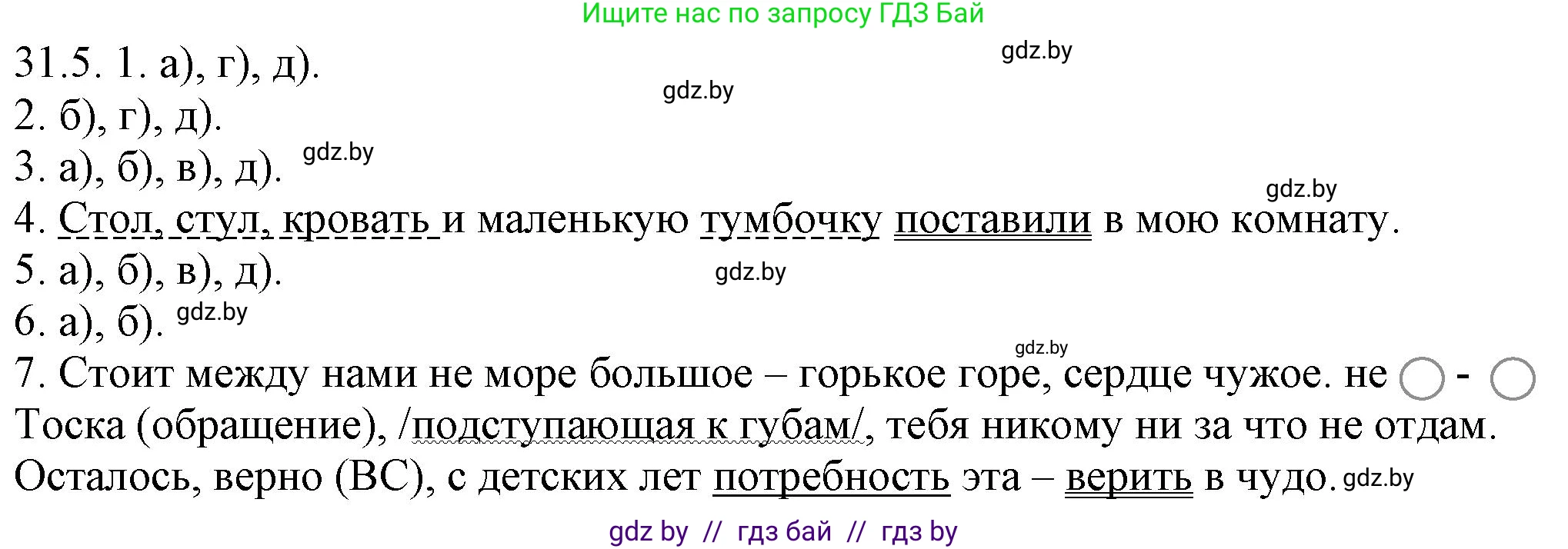 Русский язык, 11 класс Учебник, авторы: Долбик Елена Евгеньевна, Литвинко Франя Михайловна, Мурина Лариса Александровна, Шиманович Т В, Таяновская И В, Орловская О Я, издательство Национальный институт образования, Минск, 2021, страница 218, номер 31.5, Решение
