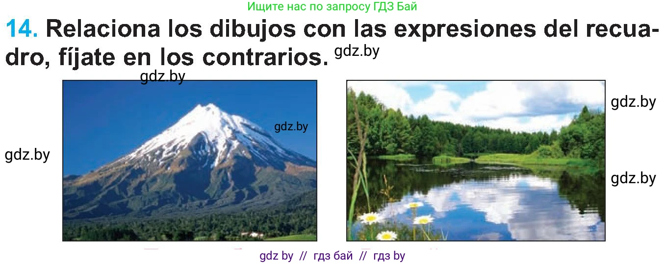 Испанский язык, 5 класс Учебник, автор: Гриневич Елена Карловна, издательство Вышэйшая школа, Минск, 2015, оранжевого цвета, Часть 2, страница 81, номер 14, Условие