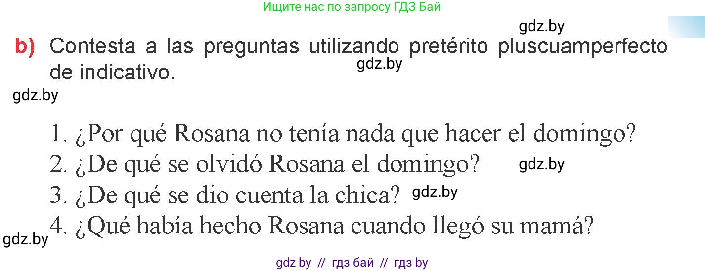 Испанский язык, 6 класс Учебник, авторы: Цыбулева Татьяна Эдуардовна, Пушкина Ольга Александровна, издательство Издательский центр БГУ, Минск, 2018, Часть 2, страница 78, номер 5, Условие (продолжение 2)
