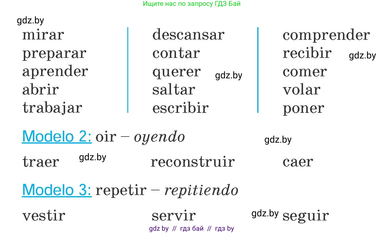 Испанский язык, 6 класс Учебник, автор: Гриневич Елена Карловна, издательство Вышэйшая школа, Минск, 2016, зелёного цвета, страница 111, номер 4, Условие (продолжение 2)