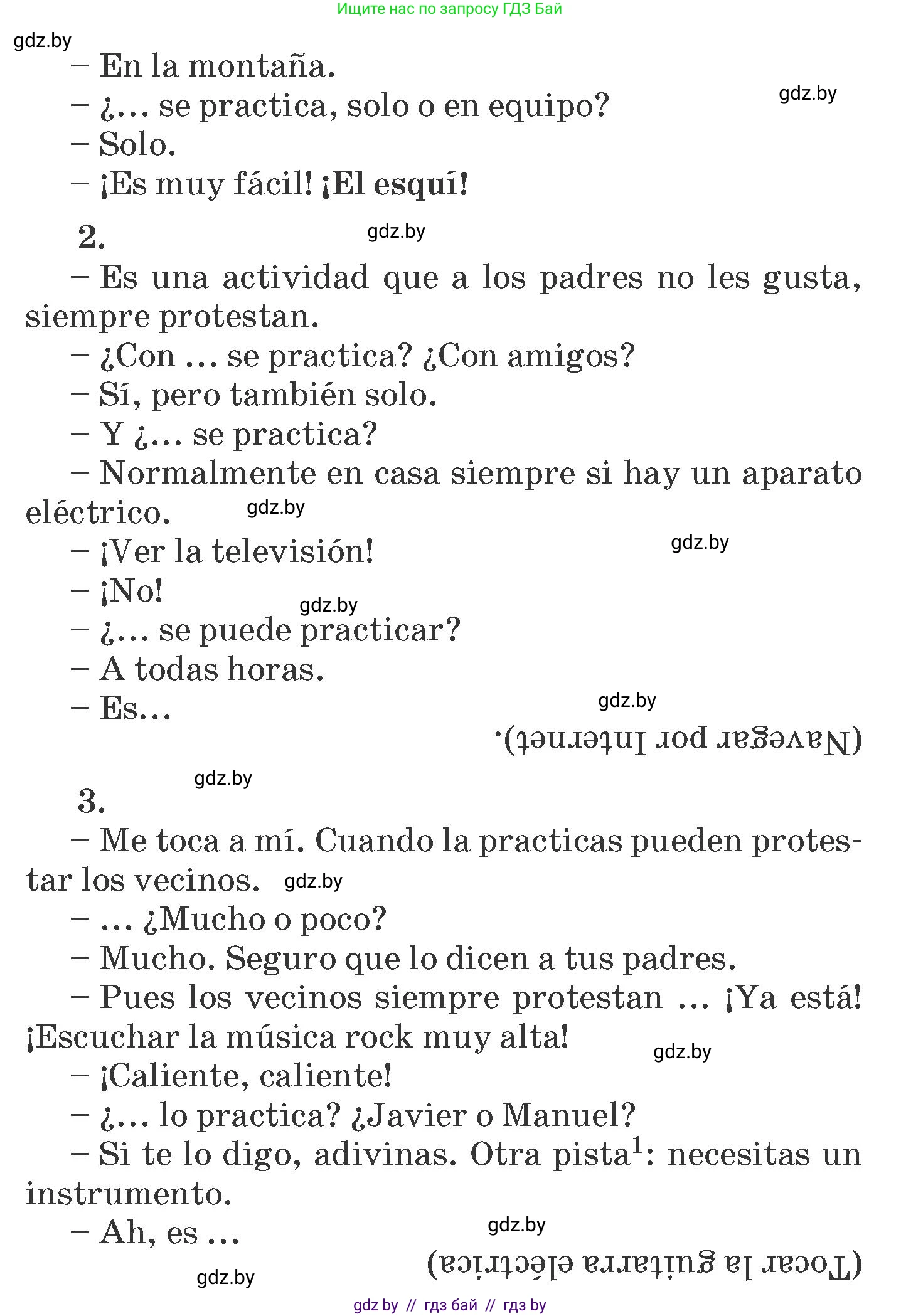 Испанский язык, 6 класс Учебник, автор: Гриневич Елена Карловна, издательство Вышэйшая школа, Минск, 2016, зелёного цвета, страница 189, номер 24, Условие (продолжение 2)