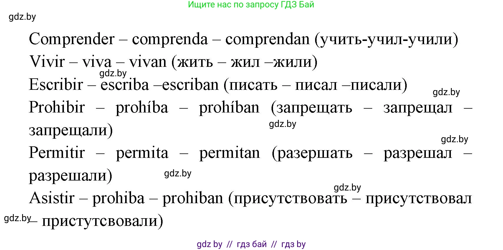 Испанский язык, 7 класс Учебник, автор: Гриневич Елена Карловна, издательство Вышэйшая школа, Минск, 2017, оранжевого цвета, страница 68, номер 7, Решение (продолжение 2)
