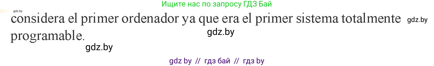 Испанский язык, 9 класс Учебник, авторы: Цыбулева Татьяна Эдуардовна, Пушкина Ольга Александровна, издательство Издательский центр БГУ, Минск, 2017, страница 40, номер 1, Условие (продолжение 3)