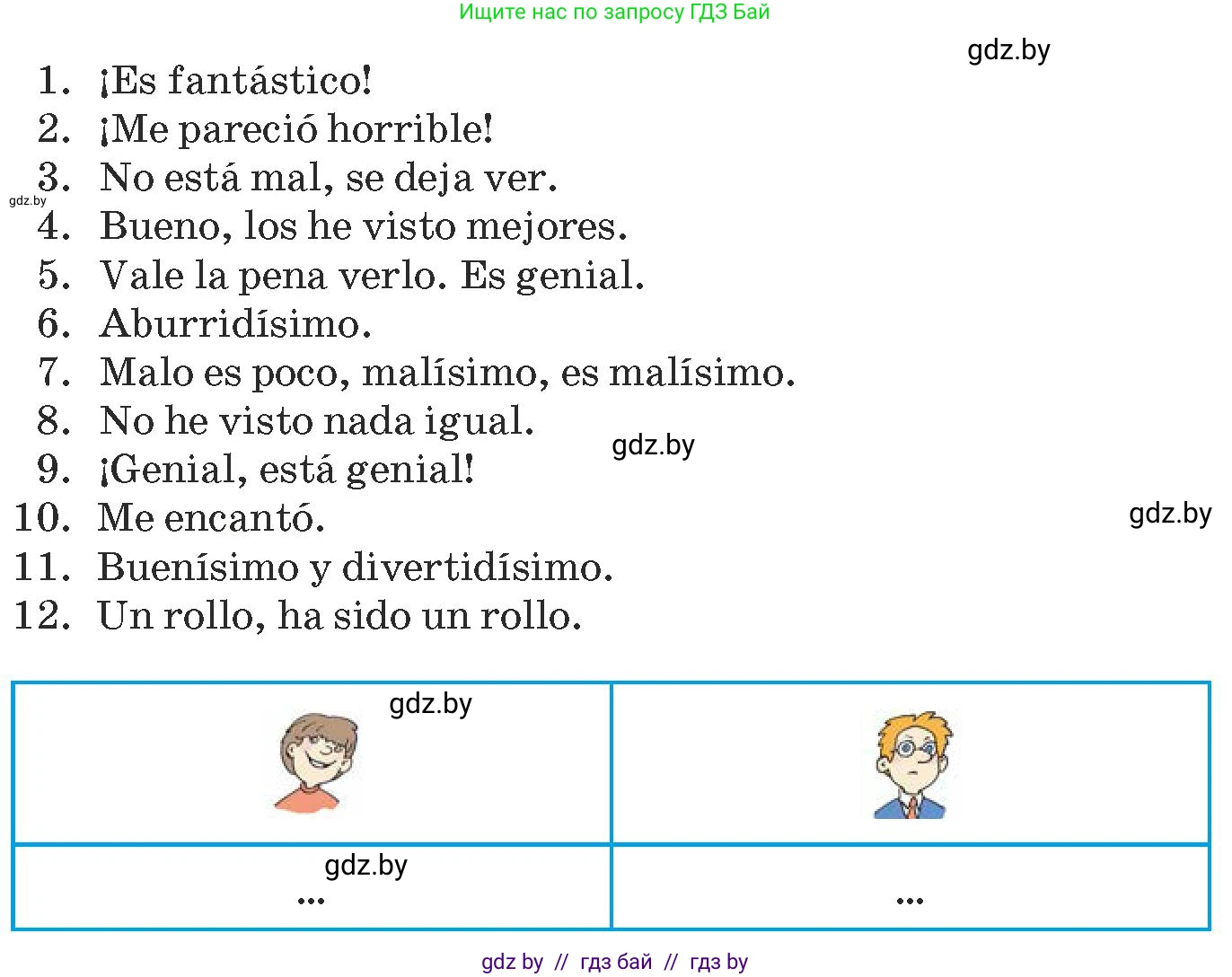 Испанский язык, 9 класс Учебник, авторы: Гриневич Елена Карловна, Янукенас Ольга Викторовна, издательство Вышэйшая школа, Минск, 2020, оранжевого цвета, страница 87, номер 18, Условие (продолжение 2)