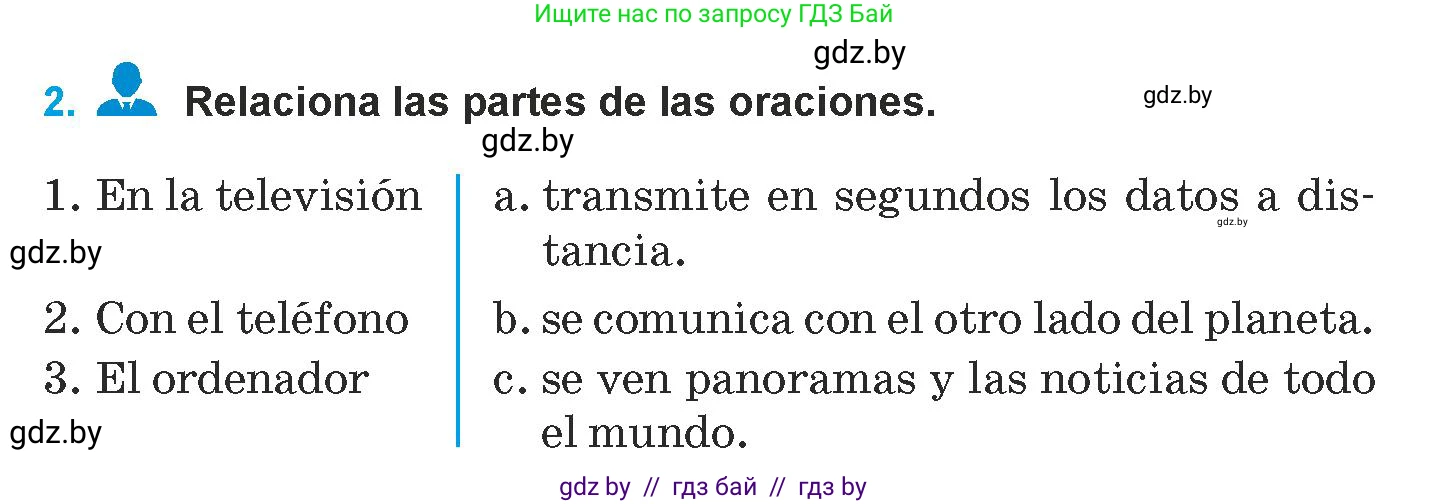 Испанский язык, 9 класс Учебник, авторы: Гриневич Елена Карловна, Янукенас Ольга Викторовна, издательство Вышэйшая школа, Минск, 2020, оранжевого цвета, страница 211, номер 2, Условие