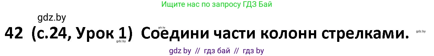 Испанский язык, 9 класс Учебник, авторы: Гриневич Елена Карловна, Янукенас Ольга Викторовна, издательство Вышэйшая школа, Минск, 2020, оранжевого цвета, страница 24, номер 42, Решение