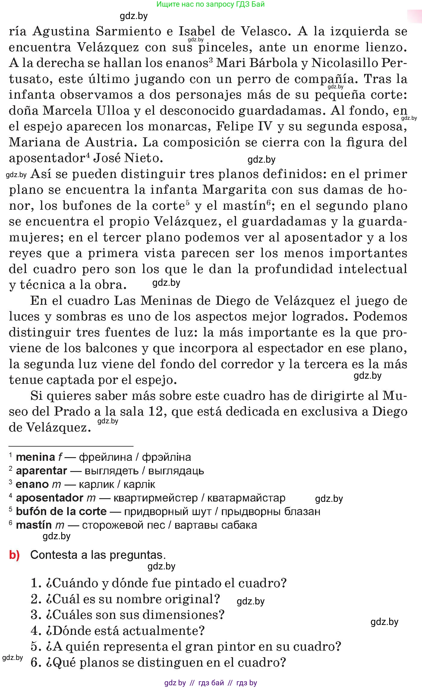 Испанский язык, 10 класс Учебник, авторы: Цыбулева Татьяна Эдуардовна, Пушкина Ольга Александровна, Карпиевич Галина Константиновна, издательство Издательский центр БГУ, Минск, 2019, оранжевого цвета, страница 100, номер 4, Условие (продолжение 2)
