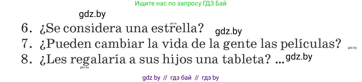 Испанский язык, 10 класс Учебник, авторы: Гриневич Елена Карловна, Янукенас Ольга Викторовна, издательство Вышэйшая школа, Минск, 2019, оранжевого цвета, страница 105, номер 30, Условие (продолжение 2)