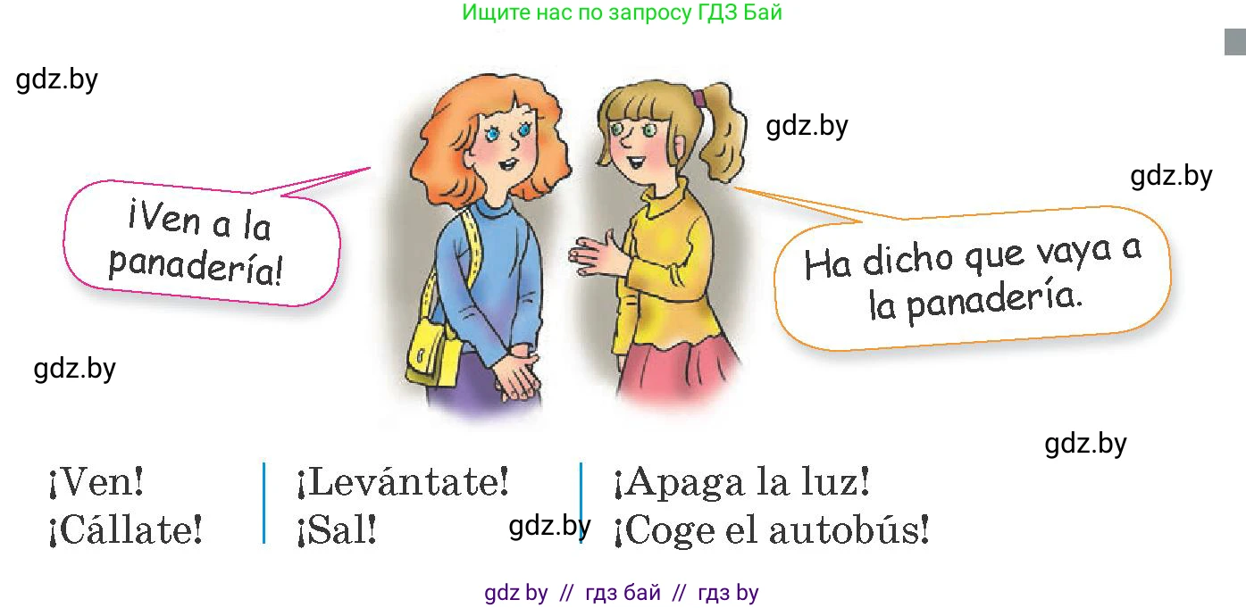 Испанский язык, 10 класс Учебник, авторы: Гриневич Елена Карловна, Янукенас Ольга Викторовна, издательство Вышэйшая школа, Минск, 2019, оранжевого цвета, страница 234, номер 7, Условие (продолжение 2)